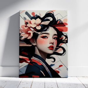 Tablou Canvas Cherry Blossoms and Pearls